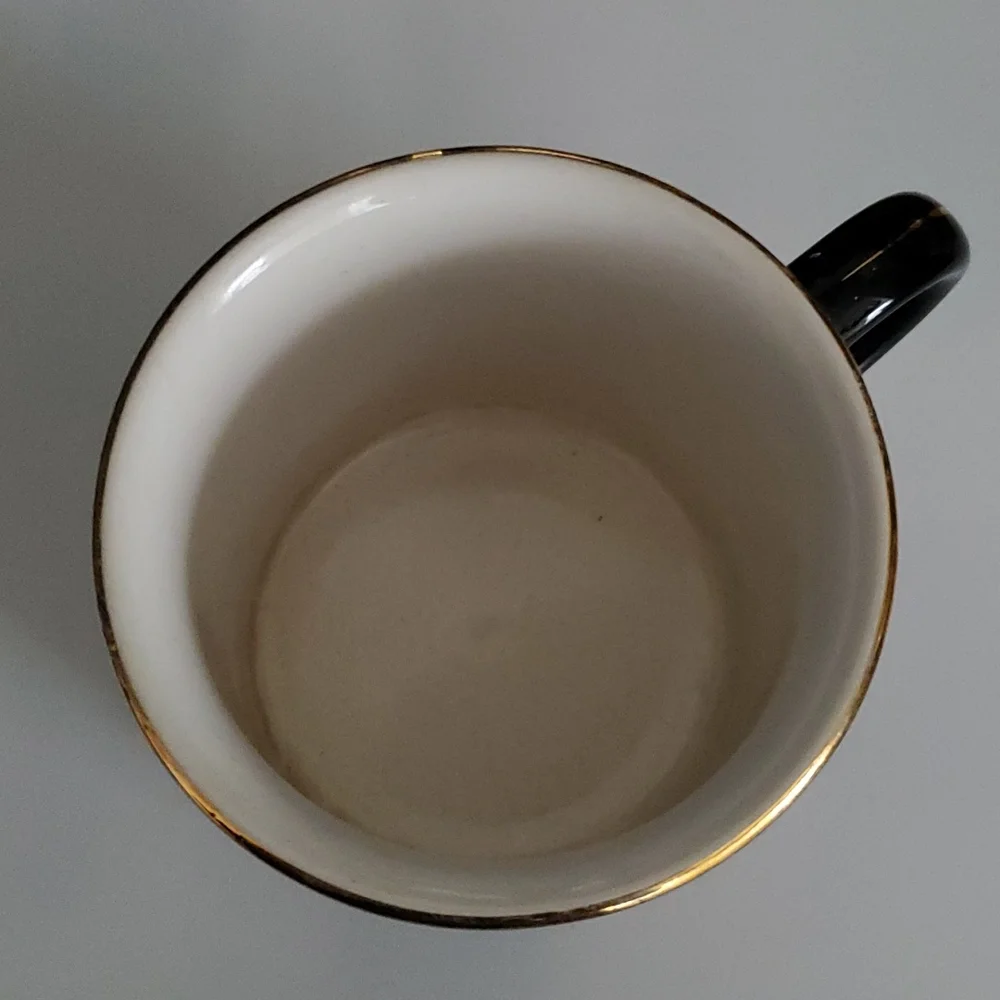 Gevalia Kaffe Black Coffee mug